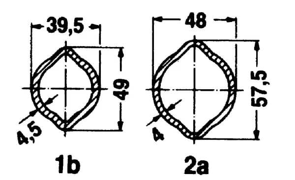 Walterscheid - 753515800 - Profile Tube 2A 800mm