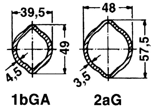 Walterscheid - 7536001400 - Profile Tube 2AG 48 F.WW
