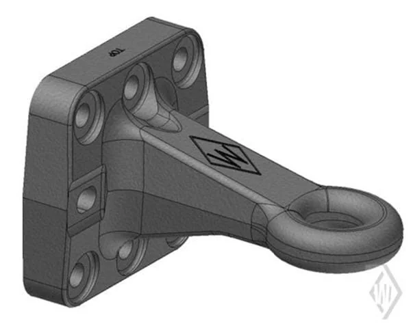 Walterscheid - 8004778 - Towing Eye with Flange