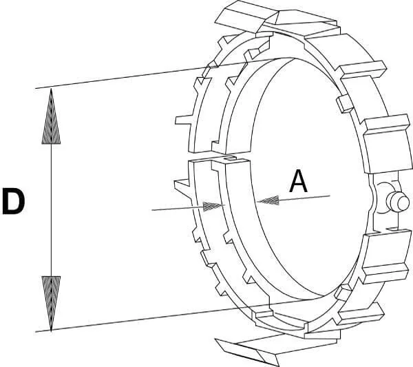 Walterscheid - 863000 - Sliding Ring Power Drive PG30