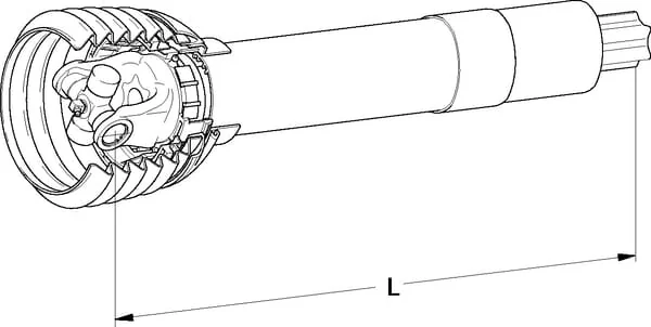 Walterscheid - P5001210IOG - PTO Shaft Inside