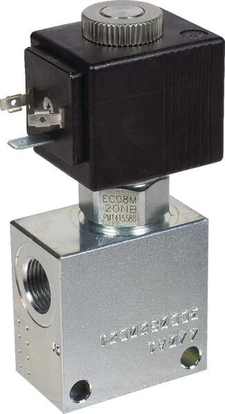 Walvoil - EC08MNC002 - Control Valve 2/2 EC08M NC 24VDC 3/8" BSP