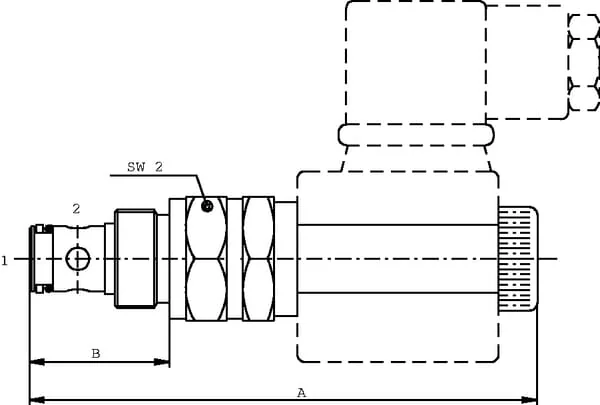 Walvoil - EW08MNO10TB - 2/2 Valve Cartridge NO