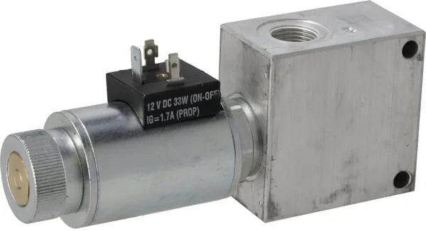 Walvoil - EW10A001 - Valve 2/2 A-06-NC-12V 3/8