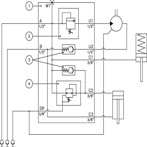 Walvoil - KV10 - Walvoil Sequence Valve KV10