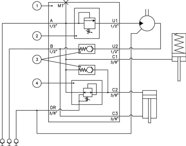 Walvoil - KV10 - Walvoil Sequence Valve KV10