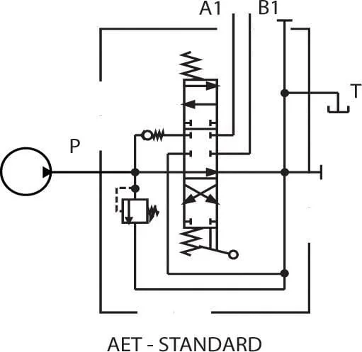 Walvoil - SD51003 - Walvoil Steering Valve 111L-AET, 1 Section