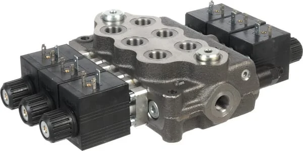 Walvoil - SD53007 - Control Valve SD5/3 3x18ES3/AET 12VDC