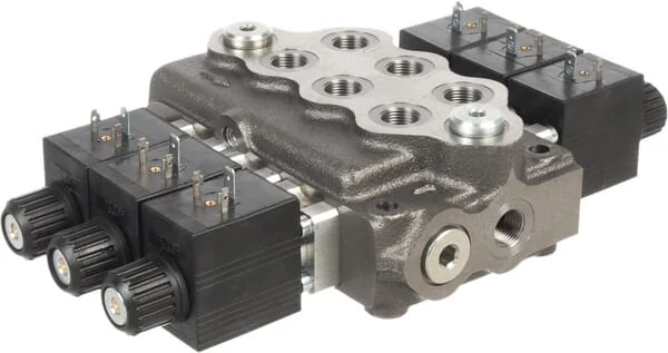 Walvoil - SD53007 - Control Valve SD5/3 3x18ES3/AET 12VDC