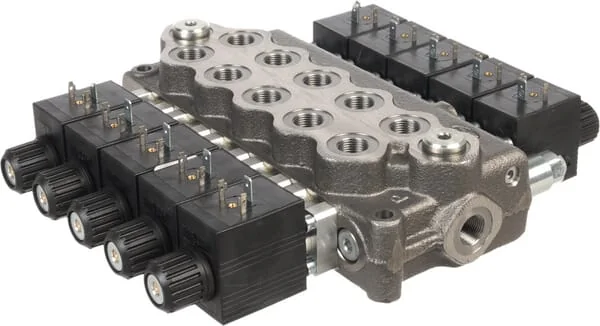 Walvoil - SD56007 - Control Valve SD5/6 6x18ES3/AET 12VDC