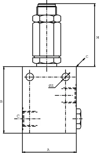 Walvoil - VDSDB10001 - Sequence Valve 1/2