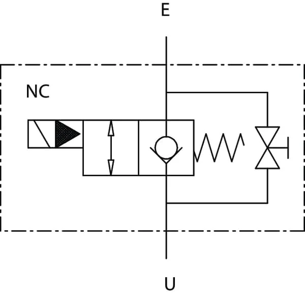 Walvoil - VEB12001 - 2/2 Valve VE/B 34 NC