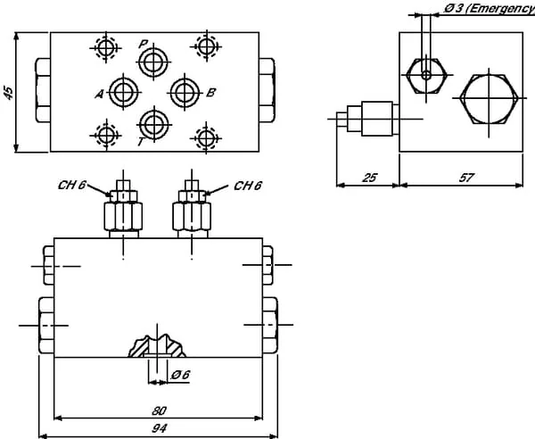 Walvoil - VIAAP96V1 - Spring 5-80 Bar Via/AP