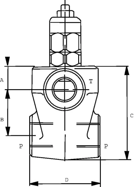 Walvoil - VMPK20003 - Pressure Control Valve 50-220 Bar