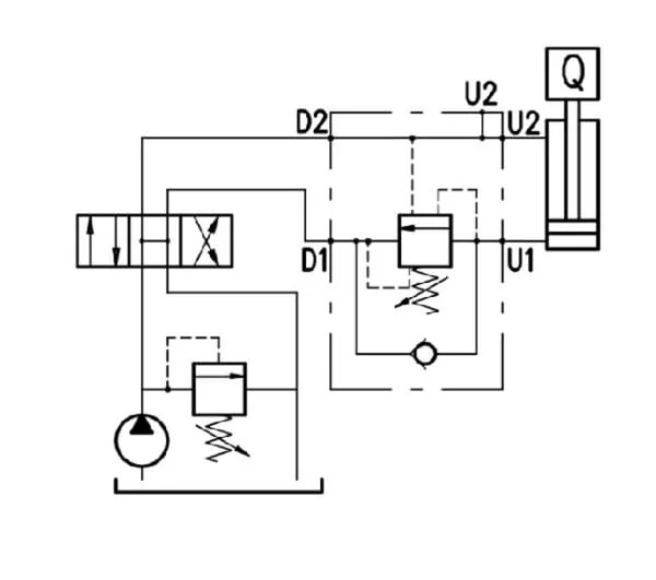 Walvoil - VOSL10003 - Counter Balance VOSL/SC 10A 08 (1/2")