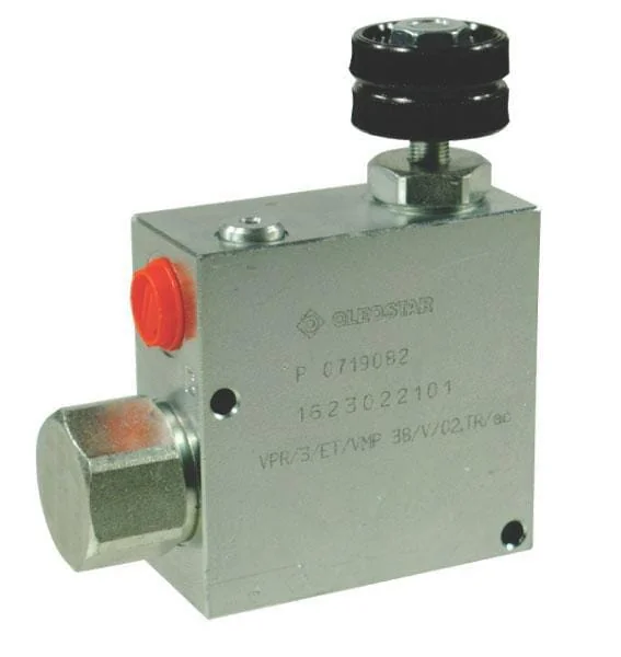 Walvoil - VPR3ET20001ST - 3-Way Flow Control Valve Steel