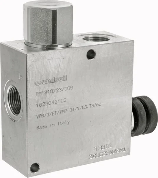 Walvoil - VPR3ET20004ST - Flow Control Valve 3-Way 3/4 S