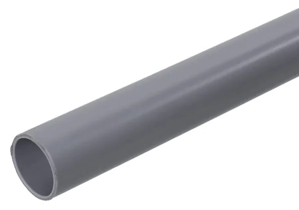 Wavin - EM2012502 - Impact-Proof Pipe, Grey 1"