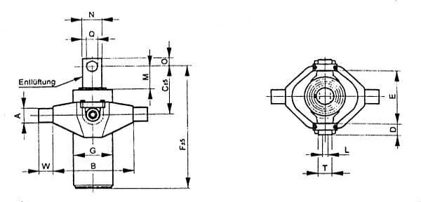 Weber - TC4505WEB - Weber Telescopic Cylinder 4T 2-Stage