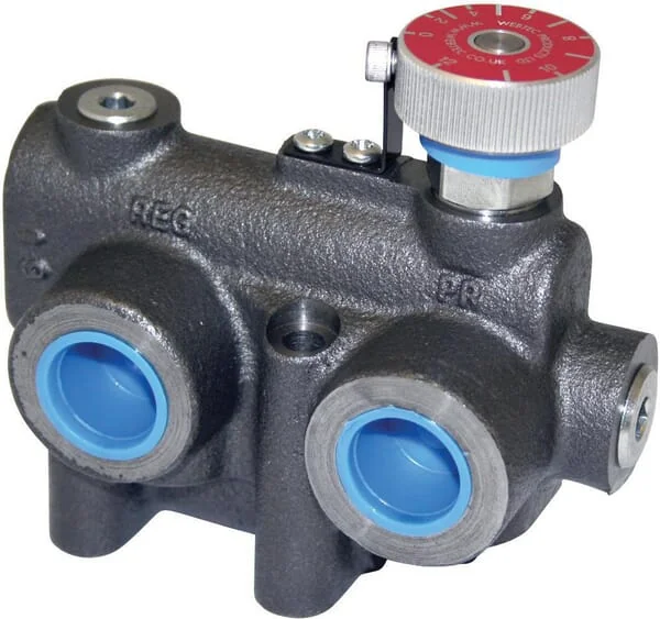 Webtec - RV2FV2V012019 - Flow Control Valve 3-Way 0-19 L/Min