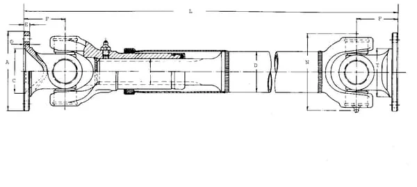 Welte - EDS190900321 - Splined Shaft 46.2