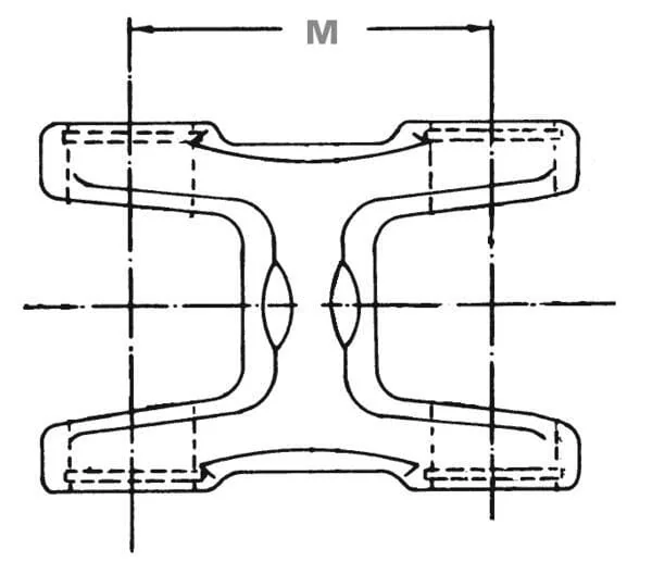 Welte - EDS24075055 - Yoke, Double, 075 Elbe