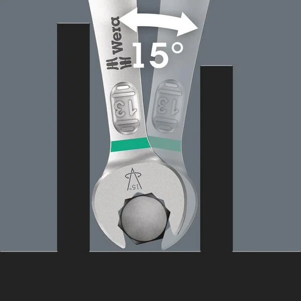 Wera - 05020230001 - Combination Wrench Set Joker 6003 5pcs.