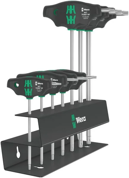 Wera - 05023456001 - Screwdriver Set T-Handle 467/7 Torx HF Set 2