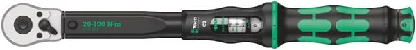Wera - 05075621001 - Torque Wrench C 2 20-100nm 1/2"