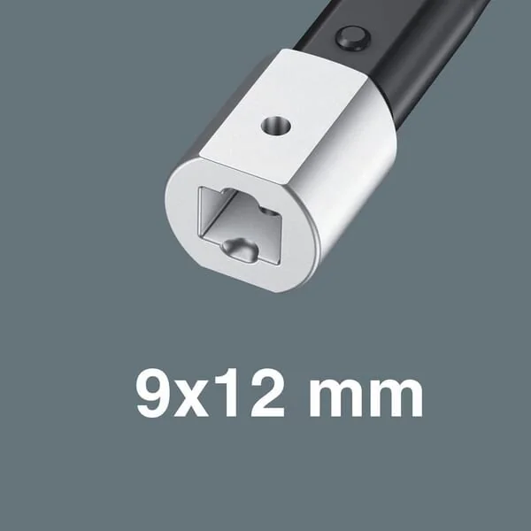 Wera - 05078637001 - Push-in Ratchet 9x12mm 1/2"