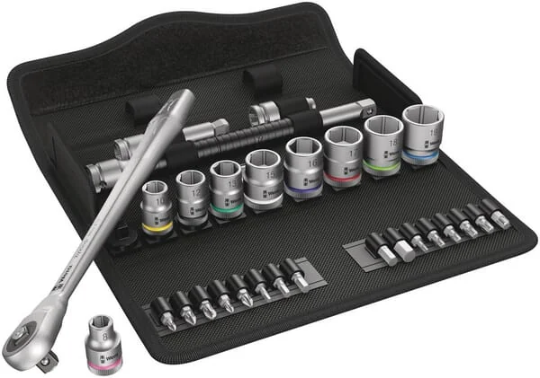 Wera - DP004047 - Socket Set 3/8", 29 pcs