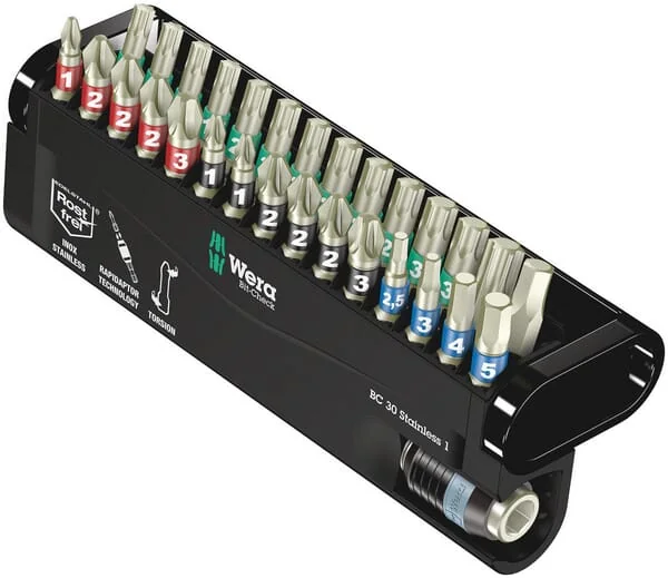 Wera - SC071109 - Screwdrivers Bits Set BC Stainless Steel