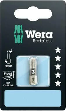 Wera - SC38551TSSBPZ3 - PZ 3x25 Bit