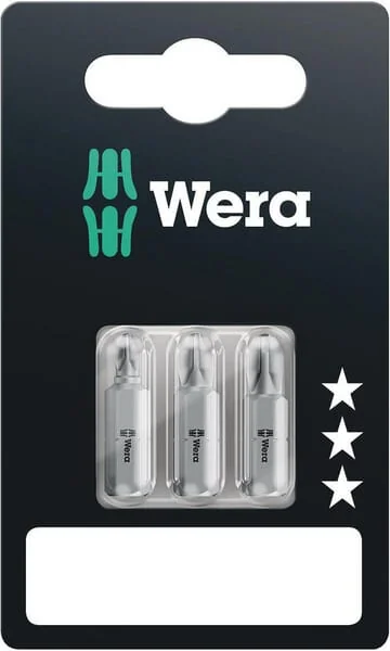 Wera - SC8511ZSETSB - Bits 1x PH1/PH2/PH3