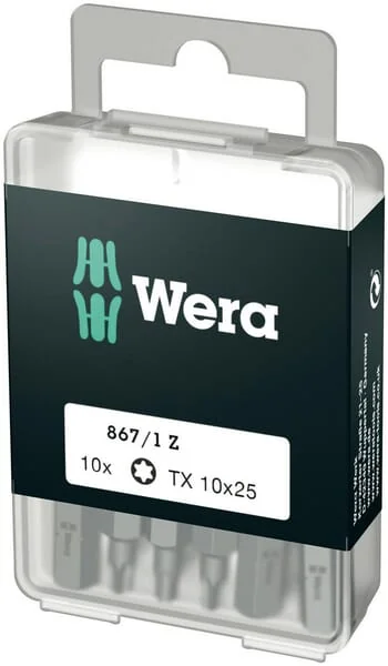 Wera - SC8671ZTX10DIY - Bit TX 10x25
