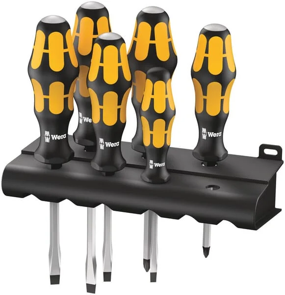 Wera - SC9329186 - Chisel Screwdriver Set 6 Pieces