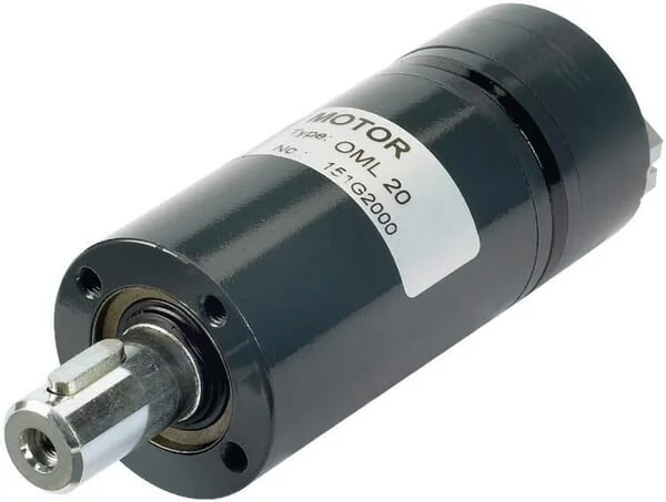 White - OML8151G2001 - Orbit Motor, Shaft Diameter 16 Back