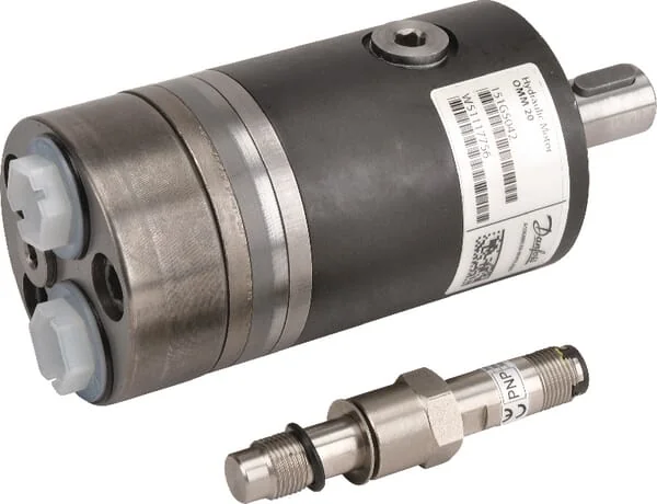 White - OMM20151G5042 - Orbit Motor, Shaft Diameter 16 Sensor Back