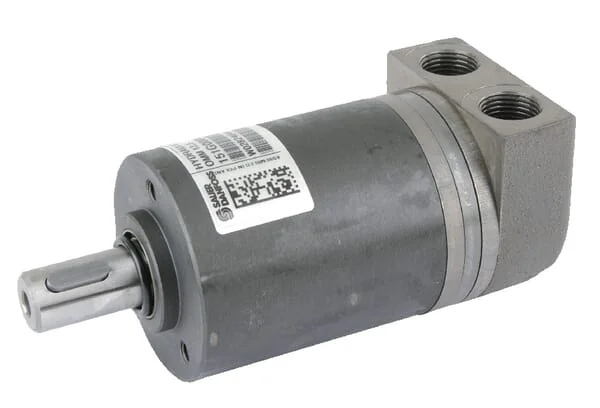 White - OMM40151G0279 - Orbit Motor, Shaft Diameter 16 Side