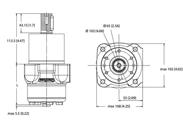 White - OMPWX16011185882 - Orbit Wheel Motor