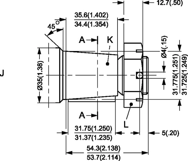 White - OMRW2001516867 - Wheel Motor, Shaft Diameter 1 1/4" Tapered