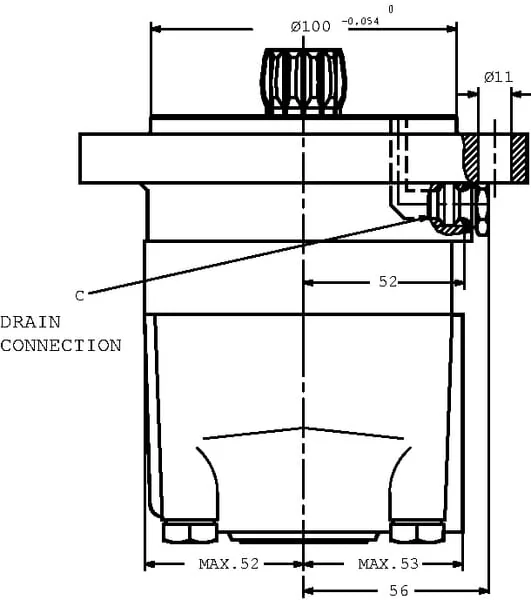 White - OMSS125151F0537 - Orbit Motor Short