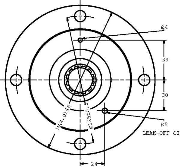White - OMSS125151F0537 - Orbit Motor Short