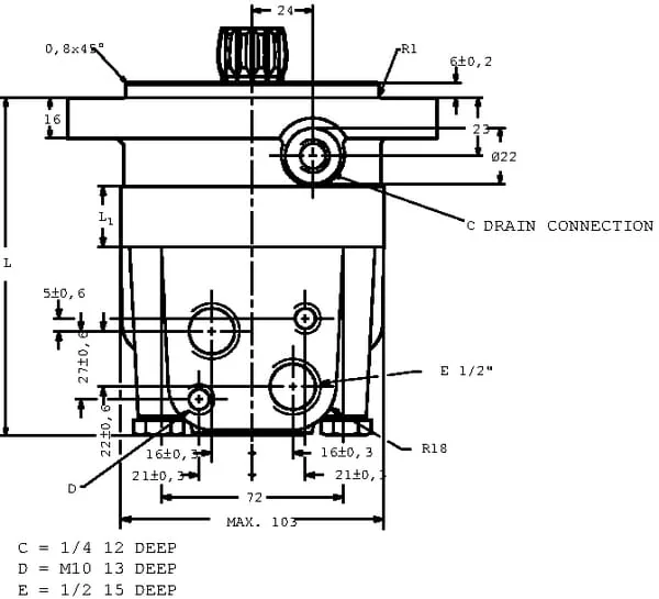 White - OMSS400151F0608 - Orbit Motor Short