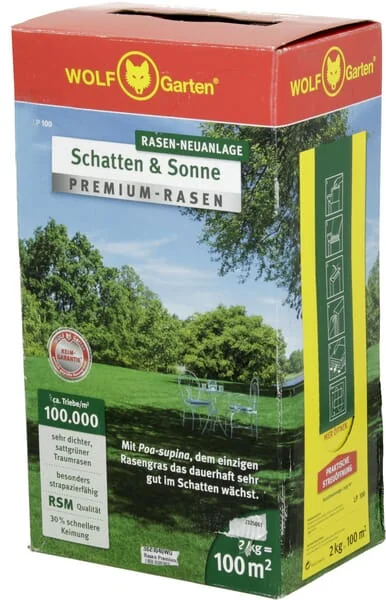 Wolf Garten - 3820040WO - Seed LP 100 Lawn Premium 100m²