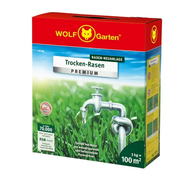 Wolf Garten - 3824641WO - Fertiliser L-TP 100 Dry Lawn