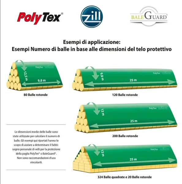Zill - 27098125 - Polytex® DLG Protective Cover 9.8x12.5m