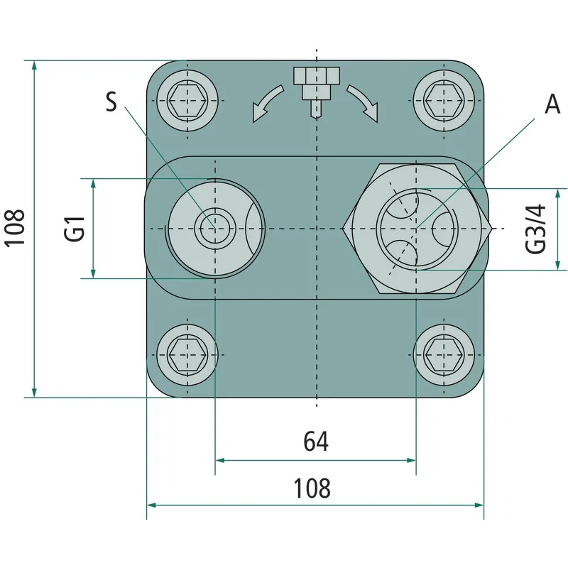Bosch Rexroth - R902162394 - Axial Piston Fixed Displacement Pump