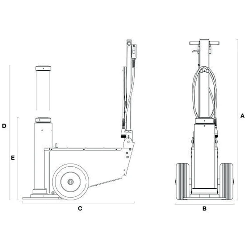 Cattini - 53950 - Mammoth Jack 100 t