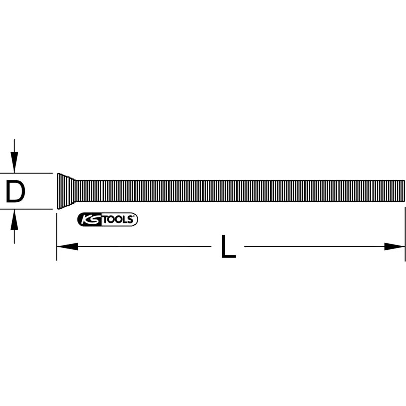 KS Tools - 2030002 - Pipe Bending Spring, External, 5/16 Inch